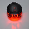 Bicycle Light 7 Flash Mode Cycling Safety Rear Lamp