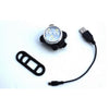 White Flash Lights Safety Warning Lamp Cycling Caution Light